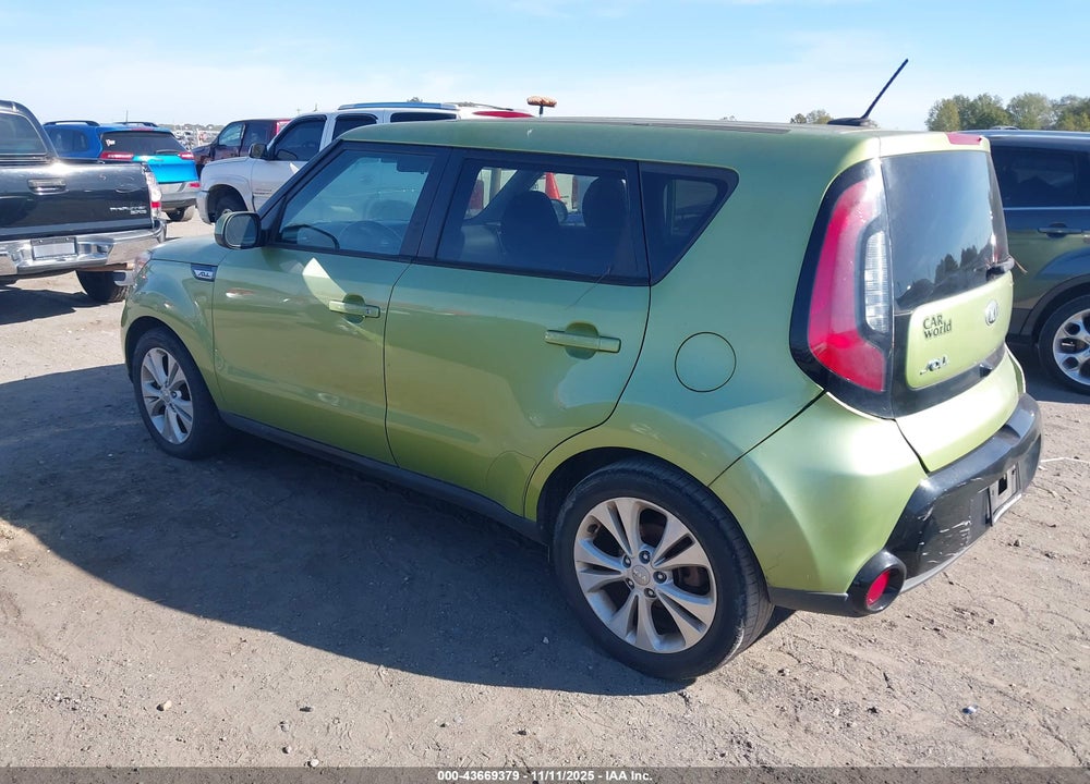 2016 KIA SOUL VIN: KNDJP3A53G7819856