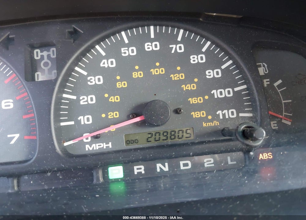 2002 TOYOTA 4RUNNER SR5 V6 VIN: JT3HN86R229072698