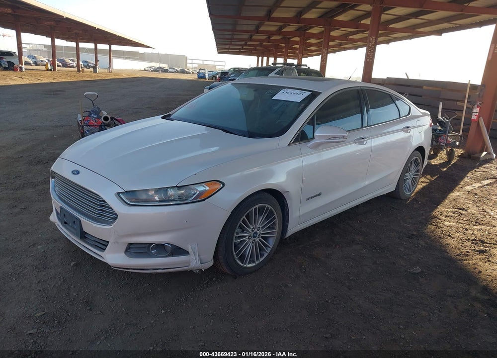 2013 FORD FUSION HYBRID SE VIN: 3FA6P0LUXDR273754