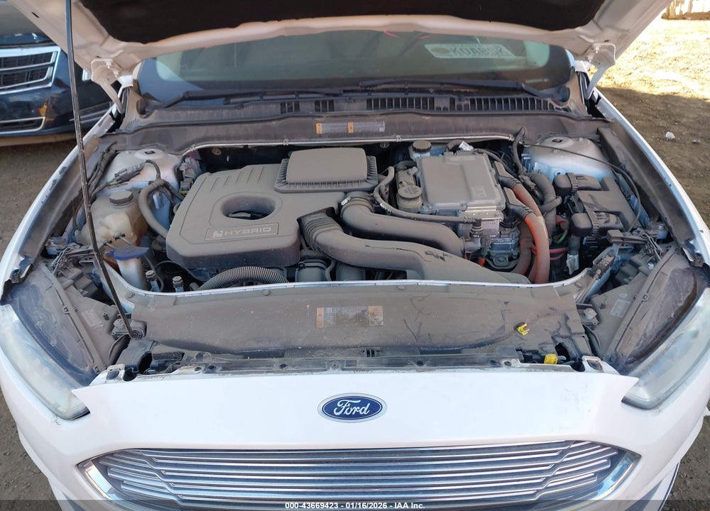 2013 FORD FUSION HYBRID SE VIN: 3FA6P0LUXDR273754