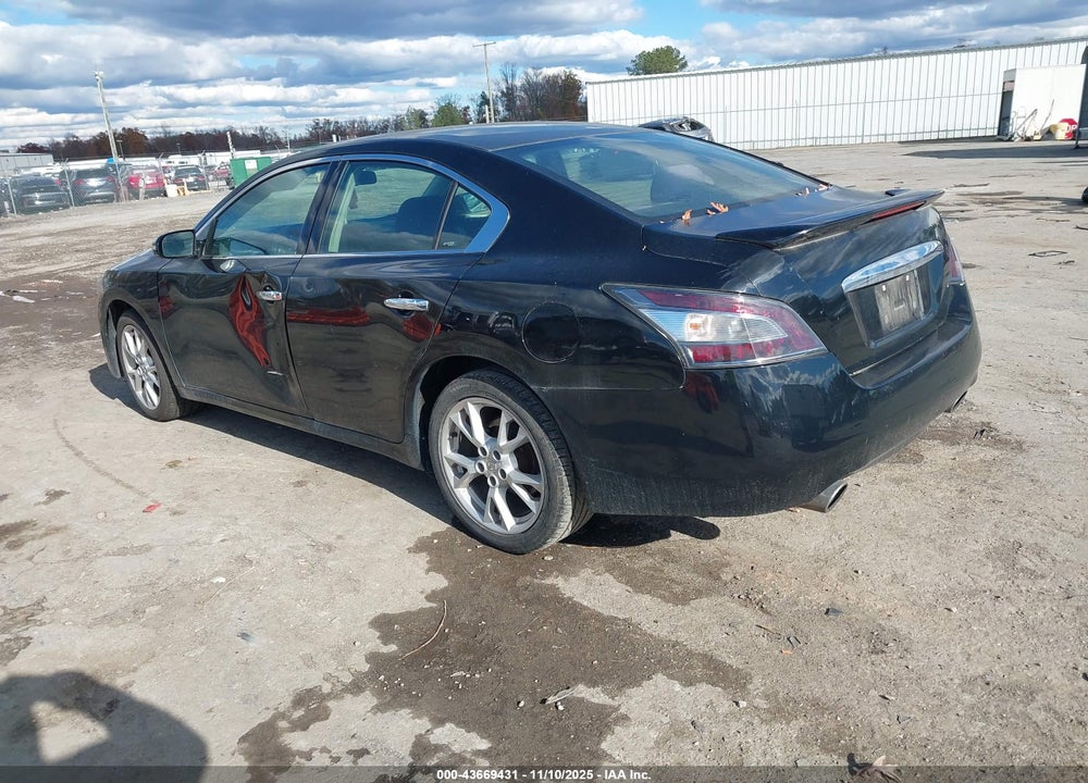 2012 NISSAN MAXIMA 3.5 S VIN: 1N4AA5AP9CC848963