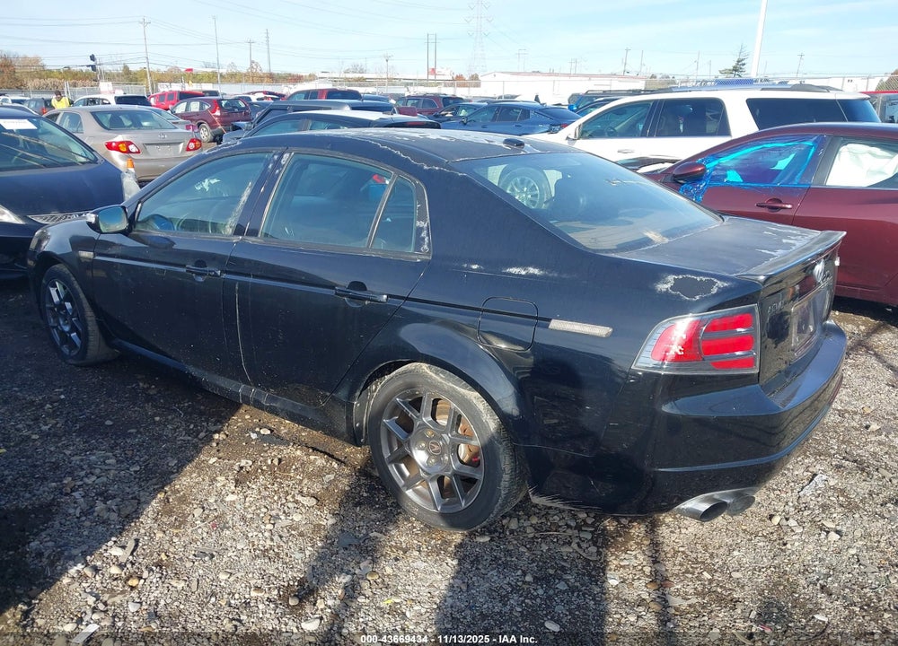 2007 ACURA TL TYPE S VIN: 19UUA76547A004018