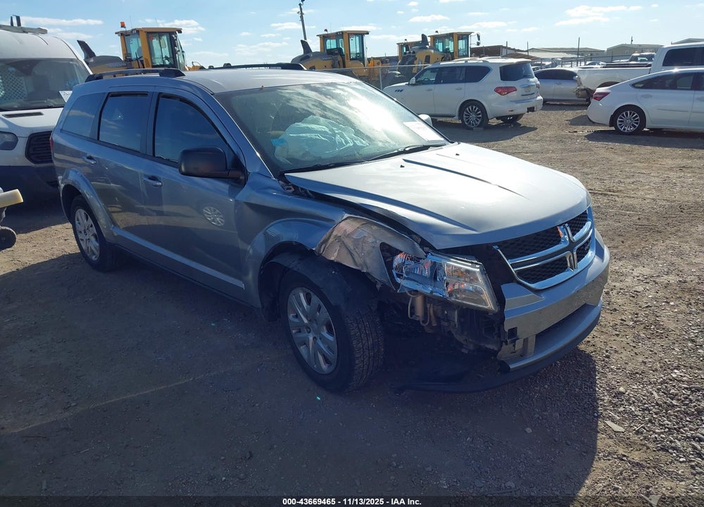 2018 DODGE JOURNEY SE VIN: 3C4PDCAB7JT496763