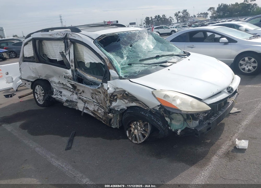 2007 TOYOTA SIENNA XLE VIN: 5TDZK22C37S076288