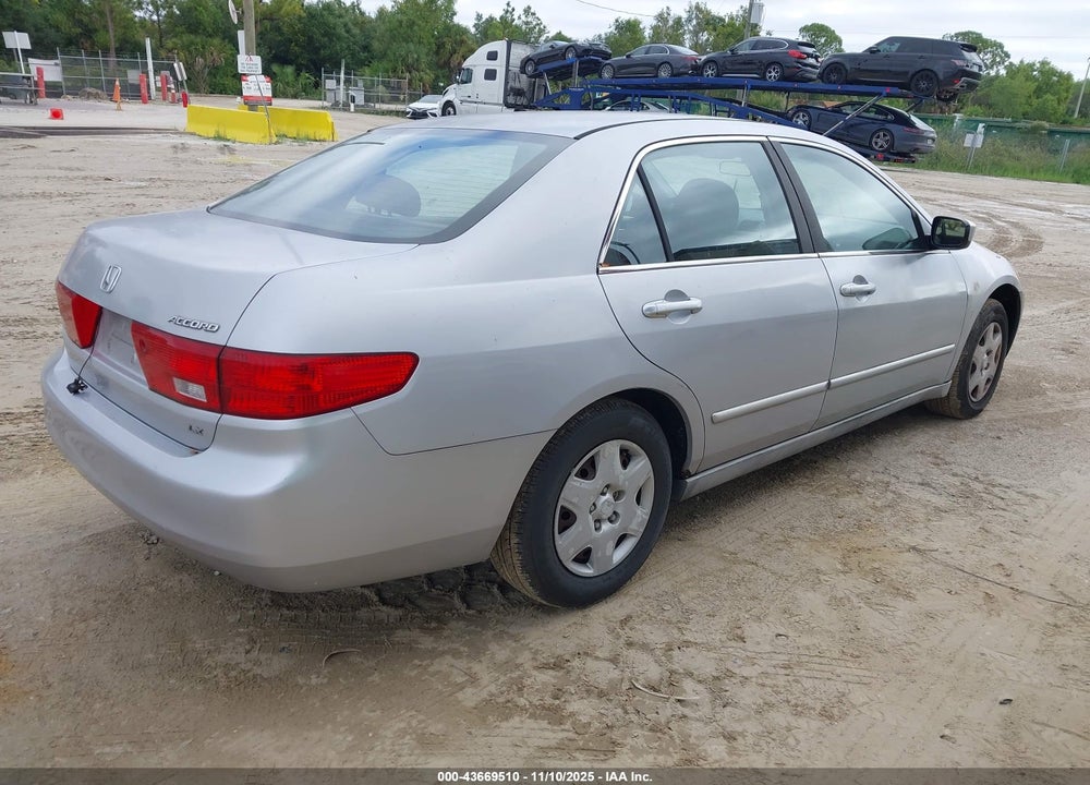 2005 HONDA ACCORD 2.4 LX VIN: 1HGCM56445A114322