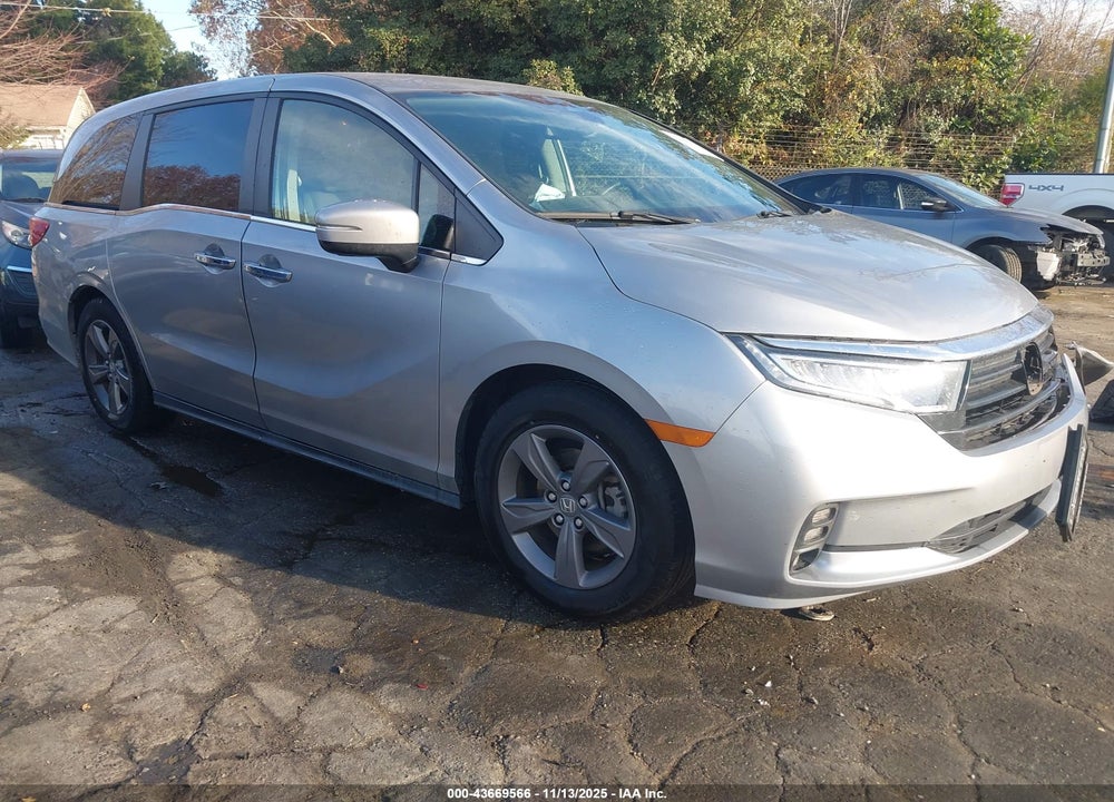 2022 HONDA ODYSSEY EX VIN: 5FNRL6H54NB031018