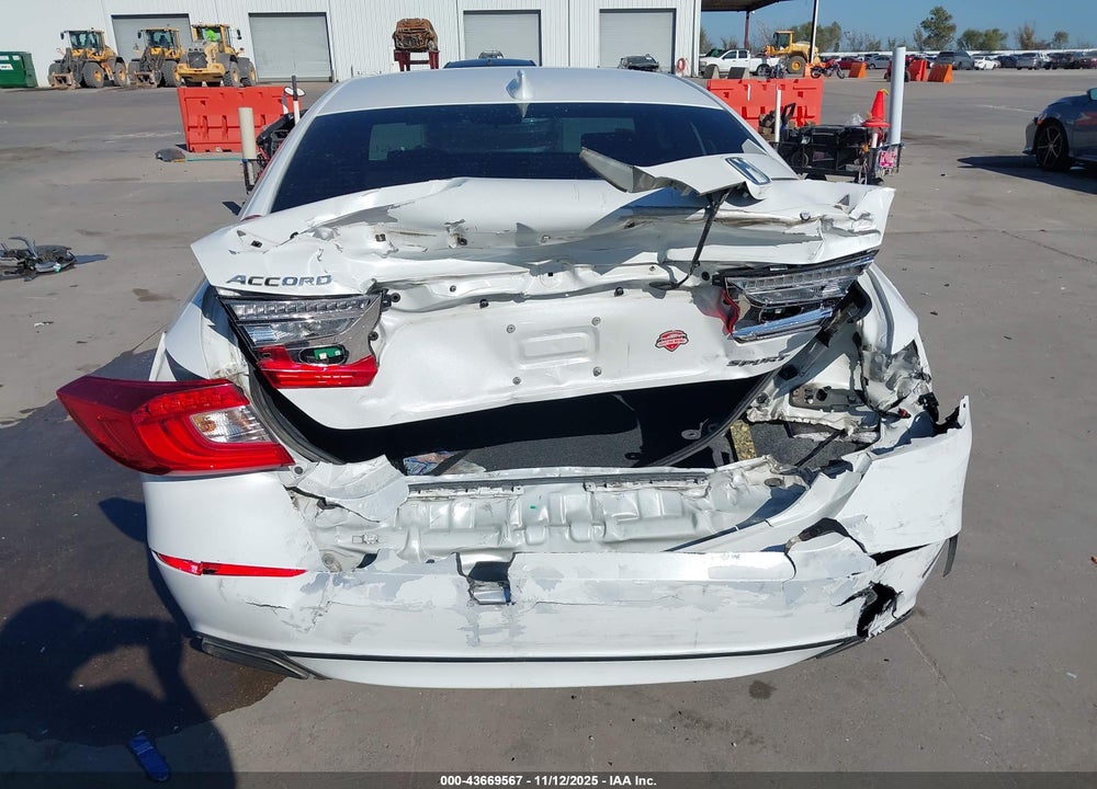 2019 HONDA ACCORD SPORT VIN: 1HGCV1F38KA152743