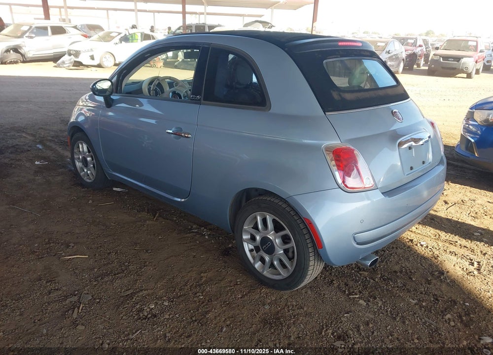 2013 FIAT 500C POP VIN: 3C3CFFDR2DT583806