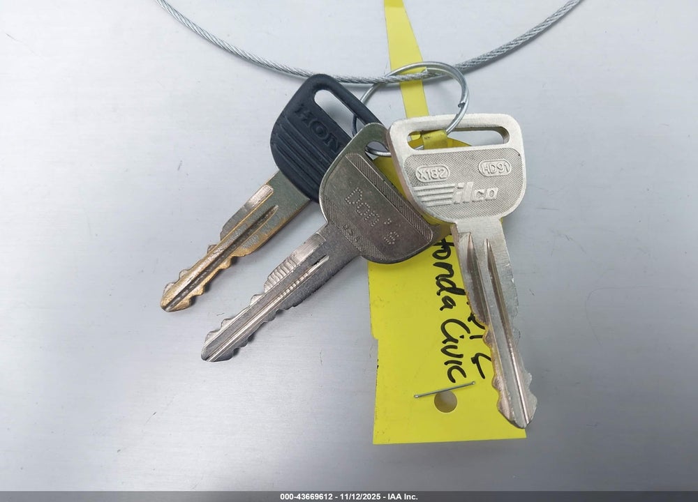 2000 HONDA CIVIC VIN: 1HGEJ8249YL112423