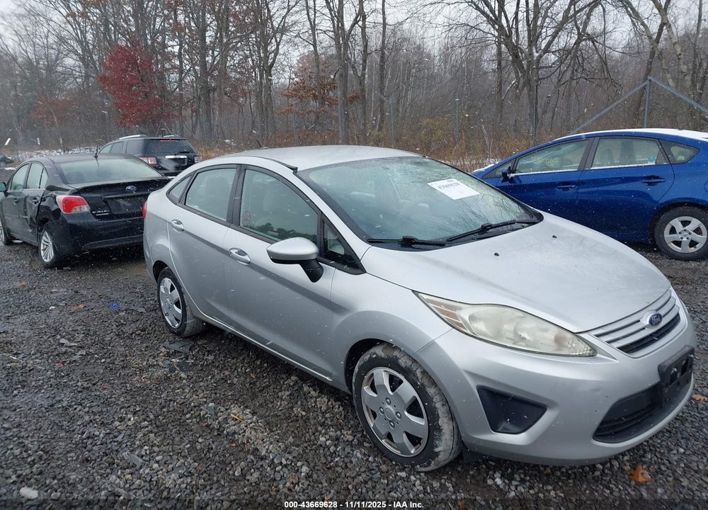 2013 FORD FIESTA S VIN: 3FADP4AJXDM130050