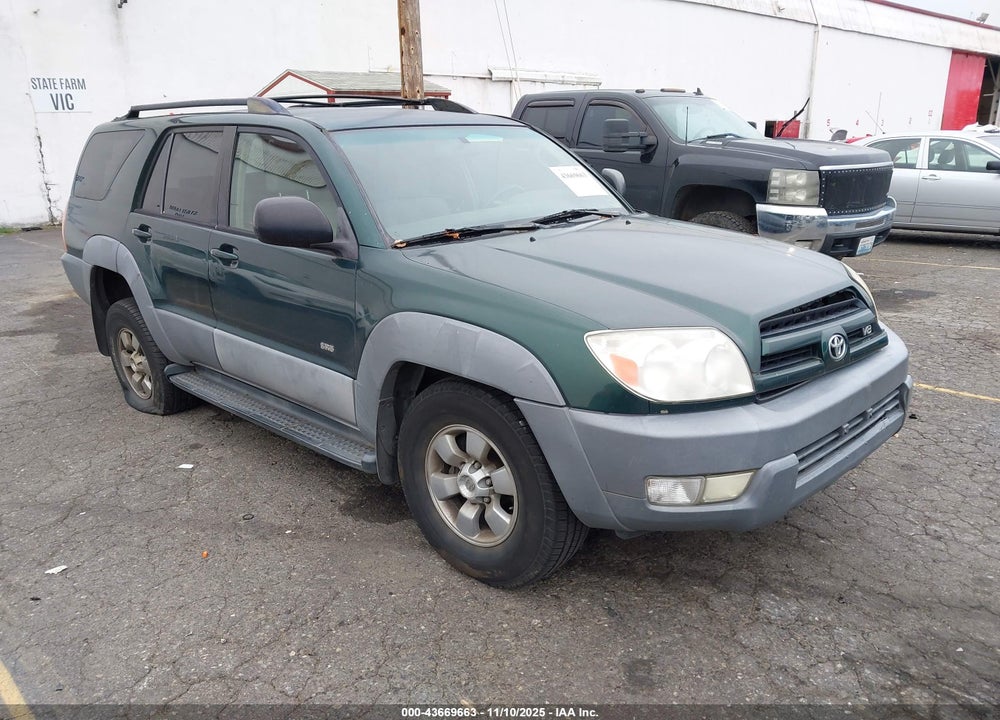 2003 TOYOTA 4RUNNER SR5 V8 VIN: JTEZT14R830008795