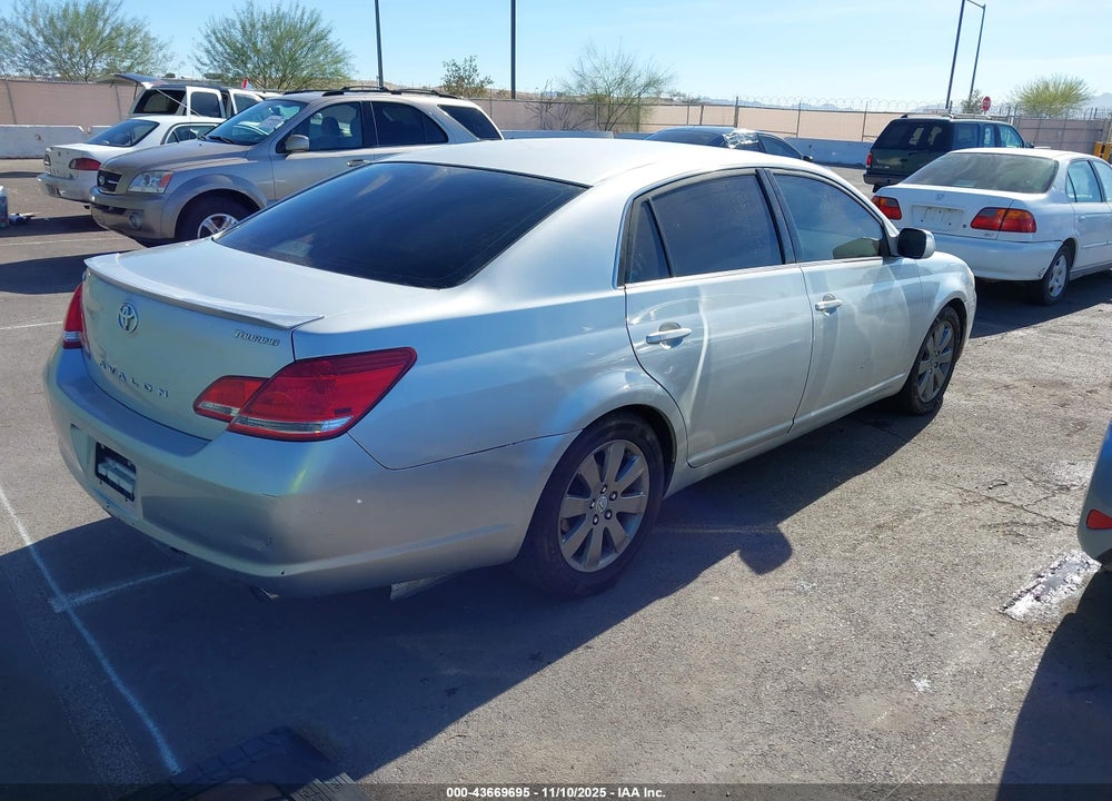2005 TOYOTA AVALON TOURING VIN: 4T1BK36B25U037561