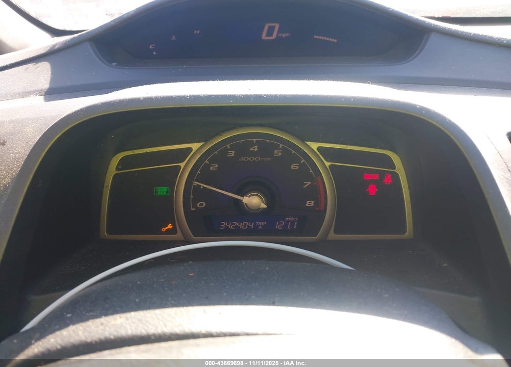 2008 HONDA CIVIC LX VIN: 1HGFA15548L073496