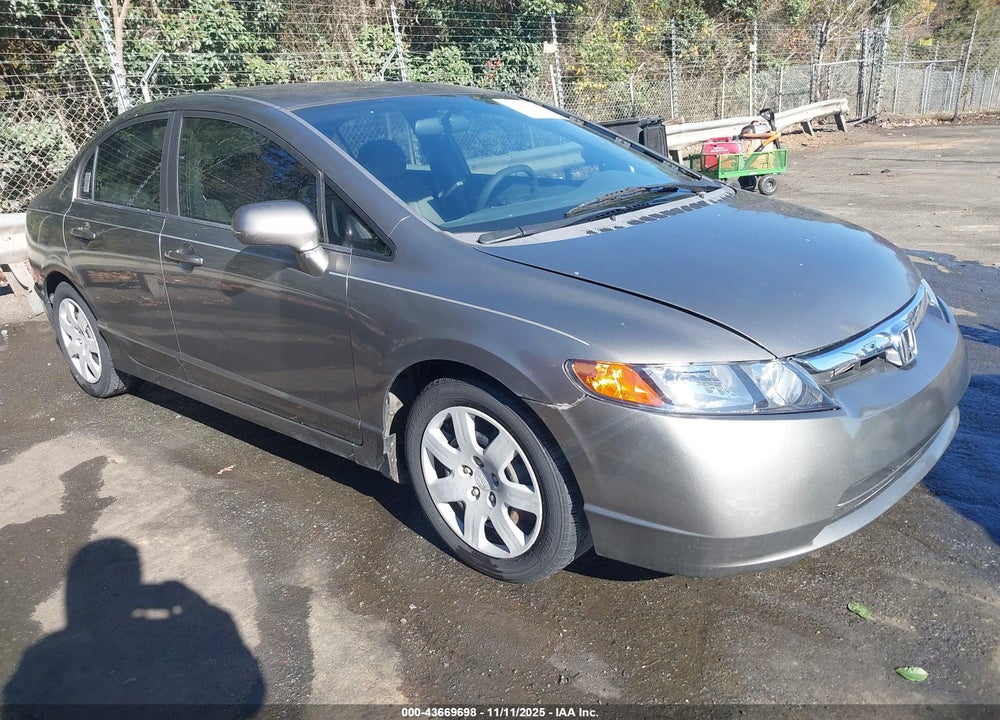 2008 HONDA CIVIC LX VIN: 1HGFA15548L073496