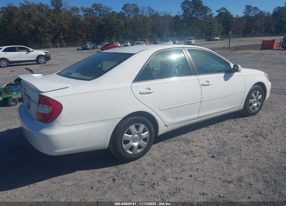 2004 TOYOTA CAMRY LE VIN: 4T1BE32K14U291564
