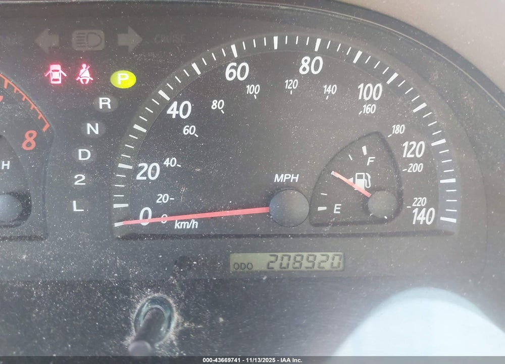 2004 TOYOTA CAMRY LE VIN: 4T1BE32K14U291564