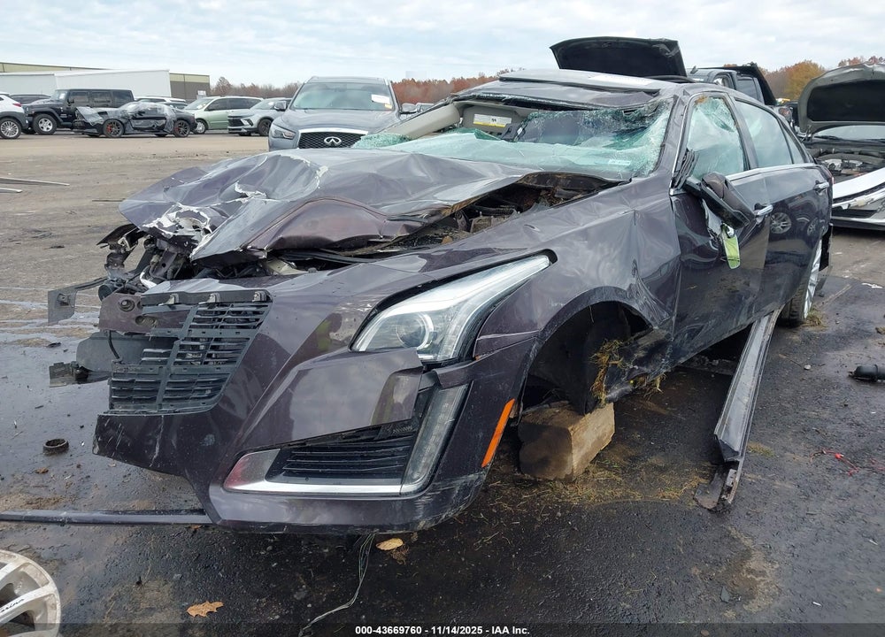 2014 CADILLAC CTS LUXURY VIN: 1G6AX5SXXE0179553