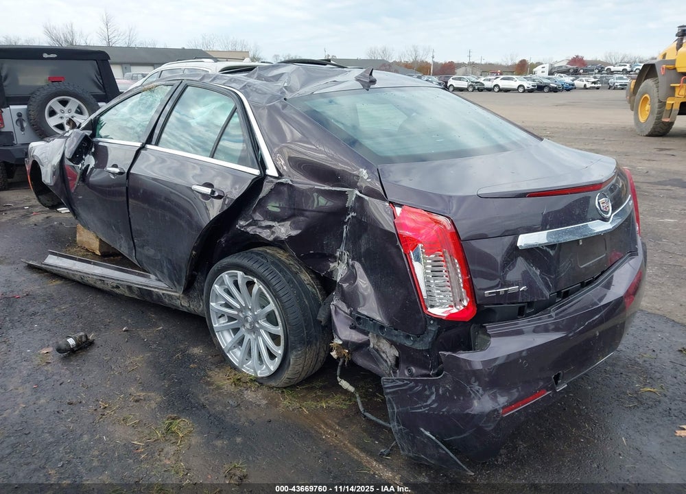 2014 CADILLAC CTS LUXURY VIN: 1G6AX5SXXE0179553