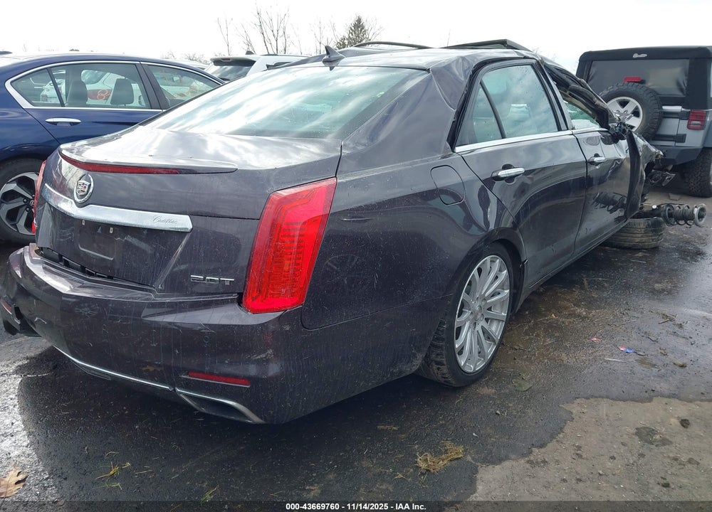 2014 CADILLAC CTS LUXURY VIN: 1G6AX5SXXE0179553