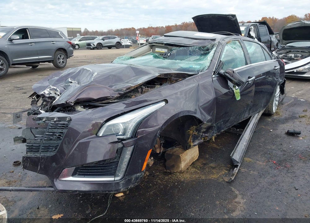 2014 CADILLAC CTS LUXURY VIN: 1G6AX5SXXE0179553