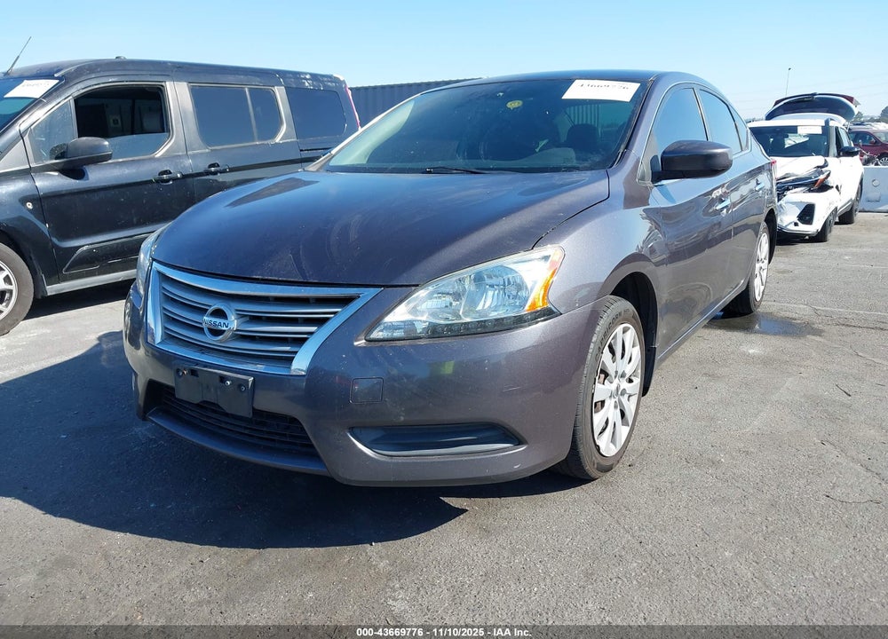 2015 NISSAN SENTRA SV VIN: 3N1AB7AP7FL677225