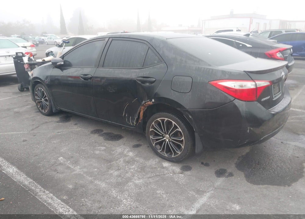2015 TOYOTA COROLLA S PLUS VIN: 5YFBURHE4FP206308