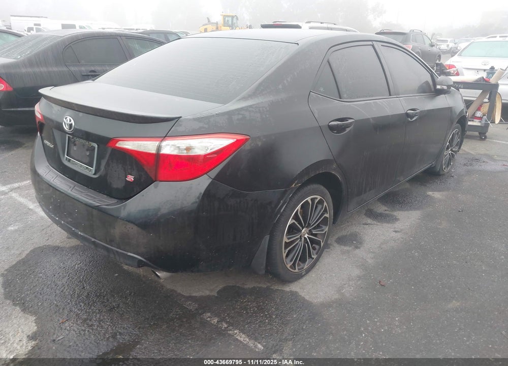 2015 TOYOTA COROLLA S PLUS VIN: 5YFBURHE4FP206308