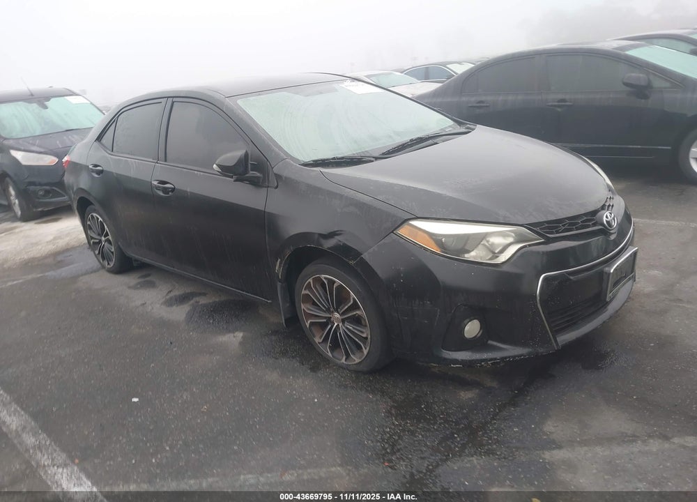 2015 TOYOTA COROLLA S PLUS VIN: 5YFBURHE4FP206308
