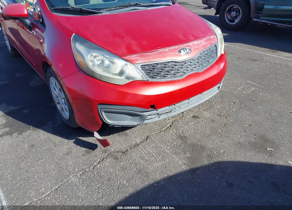 2014 KIA RIO LX VIN: KNADM4A35E6331941