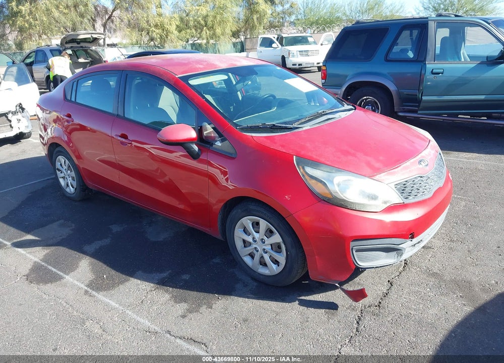 2014 KIA RIO LX VIN: KNADM4A35E6331941