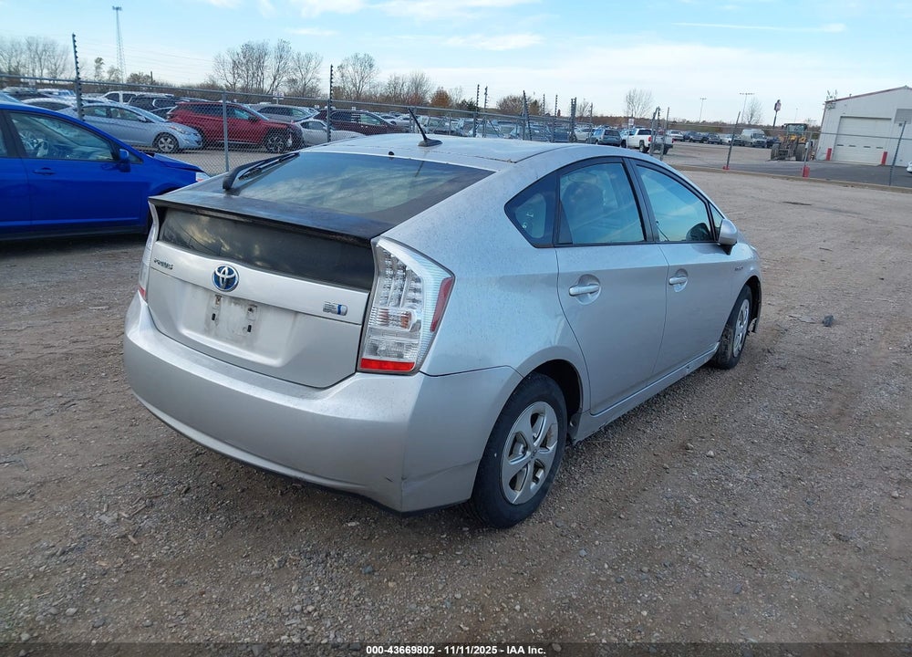 2011 TOYOTA PRIUS VIN: JTDKN3DUXB1378915