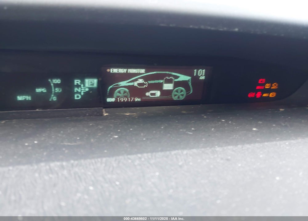 2011 TOYOTA PRIUS VIN: JTDKN3DUXB1378915