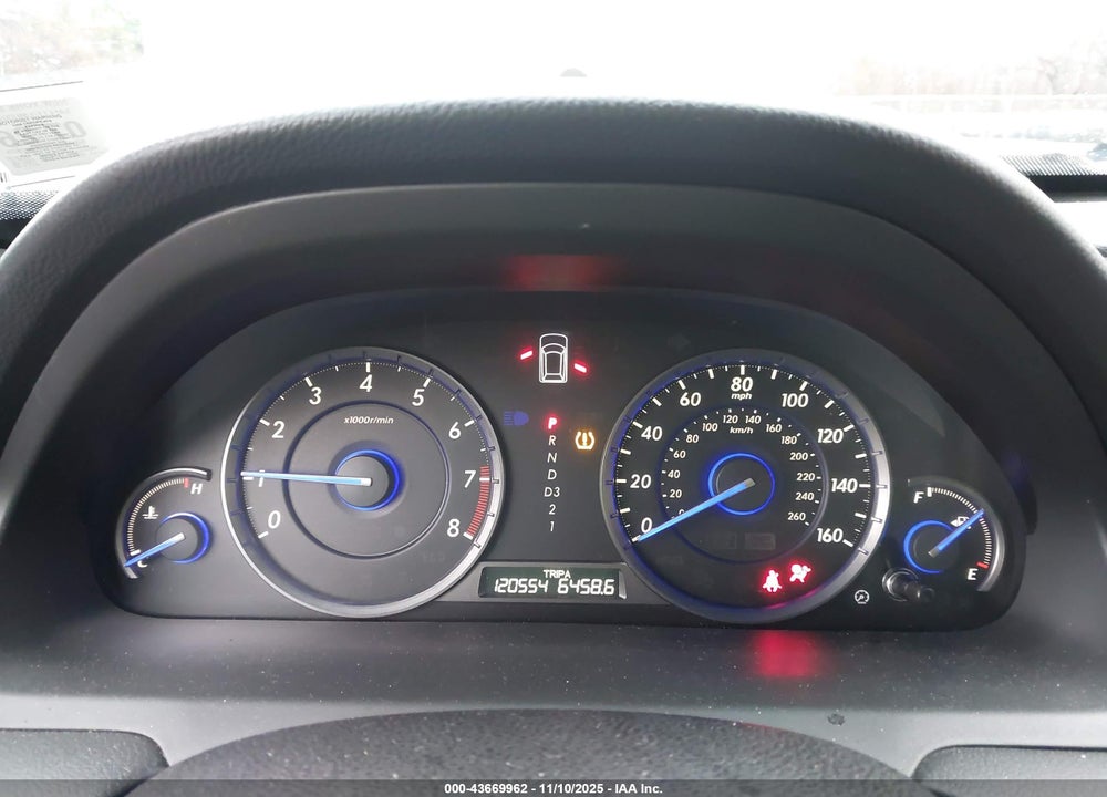 2012 HONDA CROSSTOUR EX-L VIN: 5J6TF2H55CL002623