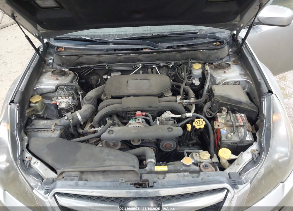 2011 SUBARU LEGACY VIN: 4S3BMBB61B3230710