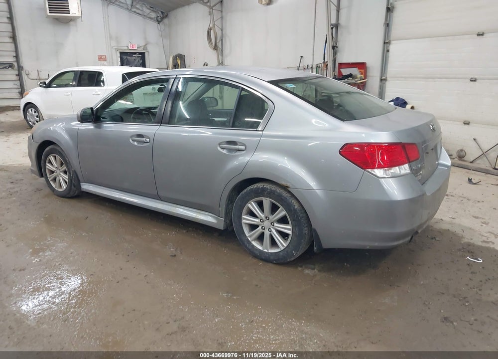 2011 SUBARU LEGACY VIN: 4S3BMBB61B3230710