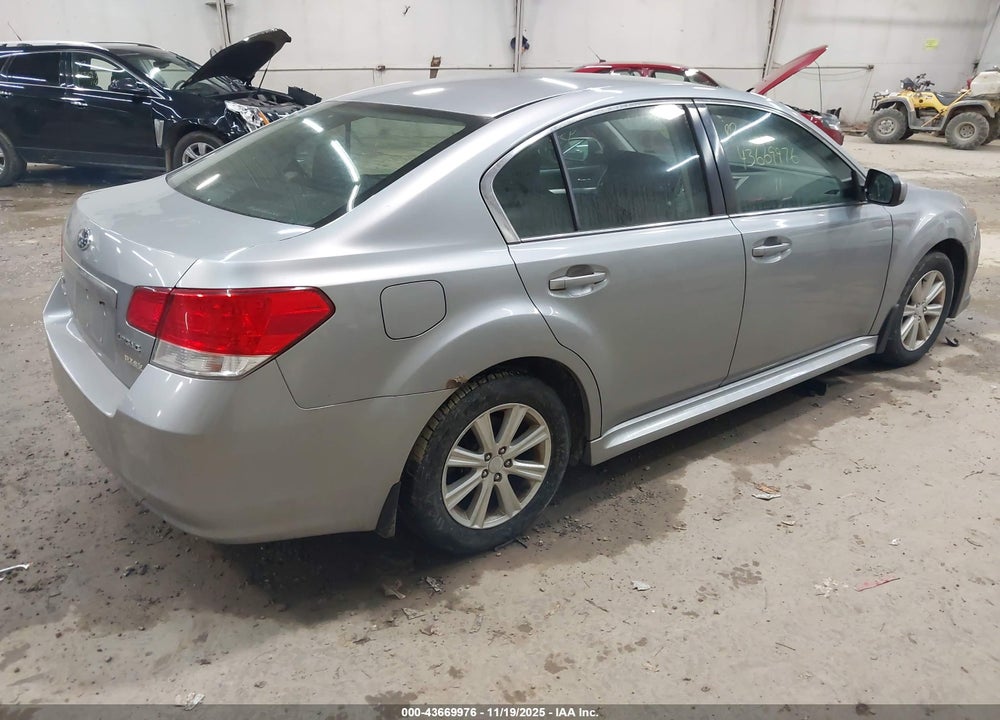2011 SUBARU LEGACY VIN: 4S3BMBB61B3230710