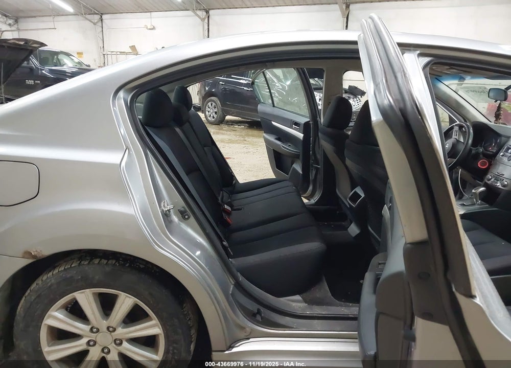 2011 SUBARU LEGACY VIN: 4S3BMBB61B3230710