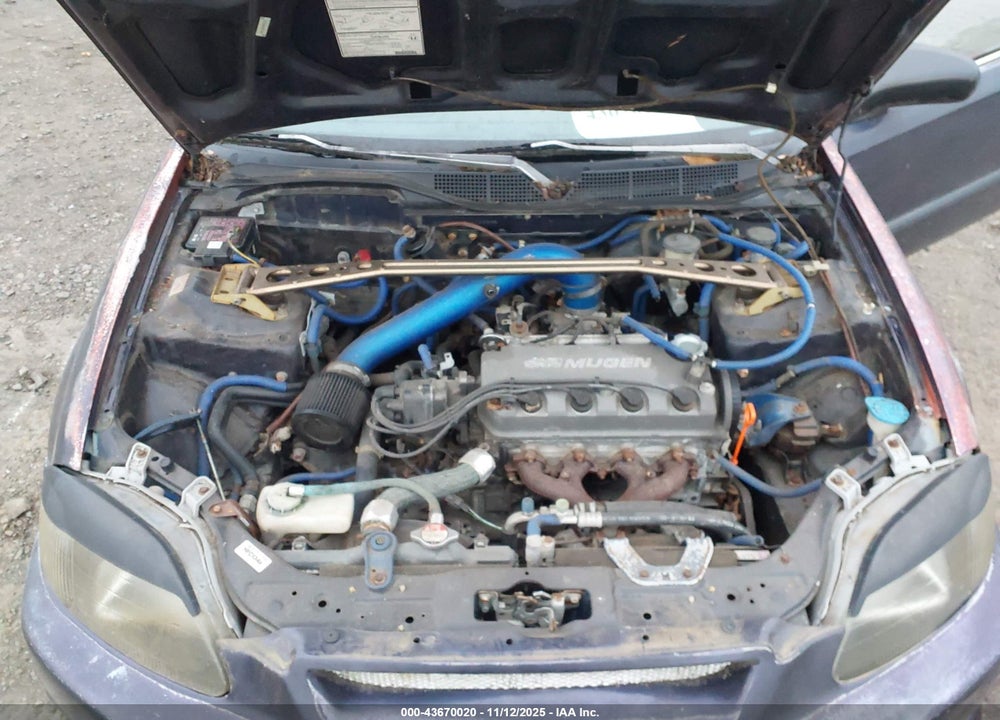 1997 HONDA CIVIC DX VIN: 2HGEJ6345VH103746