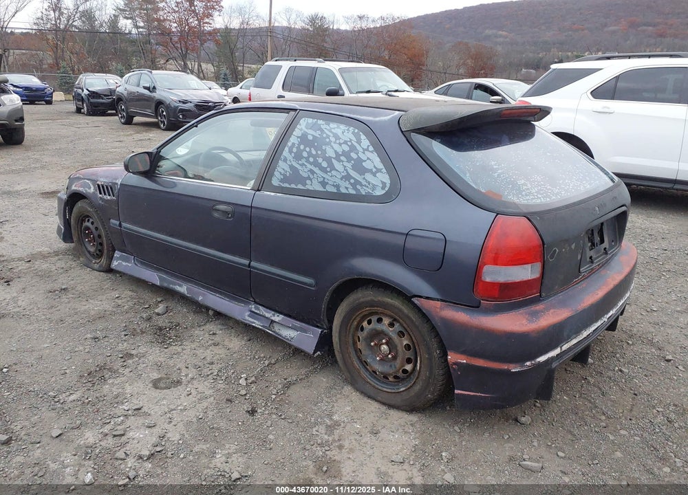 1997 HONDA CIVIC DX VIN: 2HGEJ6345VH103746