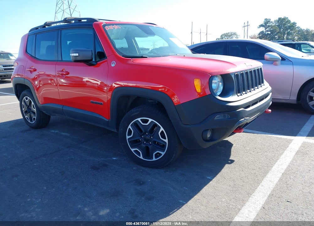 2016 JEEP RENEGADE TRAILHAWK VIN: ZACCJBCT9GPD23608