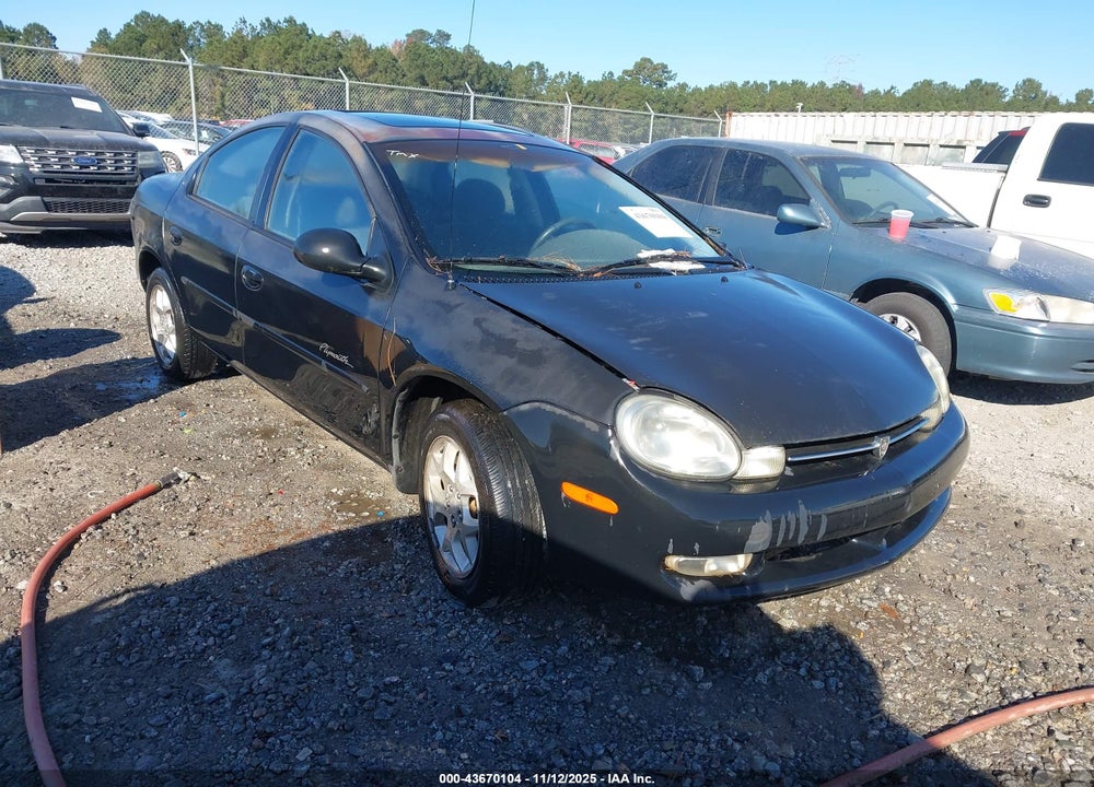 2000 PLYMOUTH NEON HIGHLINE VIN: 1P3ES46C1YD662795