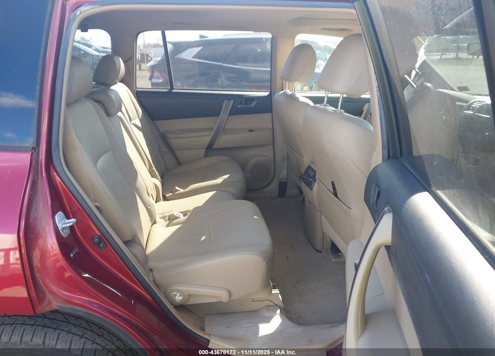 2008 TOYOTA HIGHLANDER SPORT VIN: JTEES43A682015111