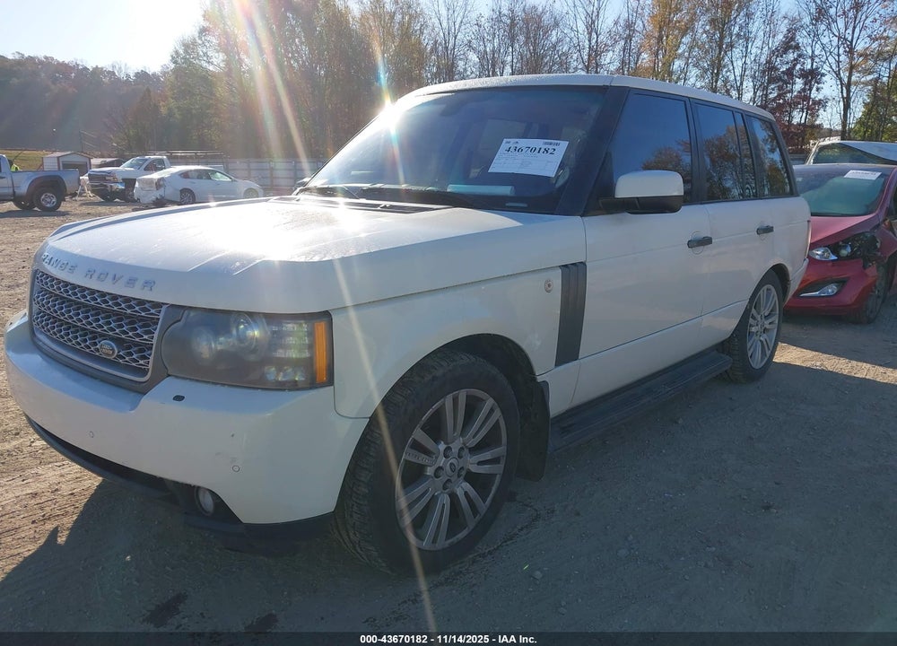 2010 LAND ROVER RANGE ROVER HSE VIN: SALMF1D42AA309184