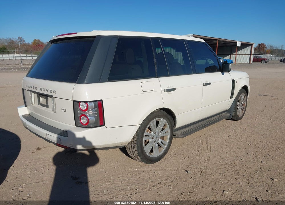 2010 LAND ROVER RANGE ROVER HSE VIN: SALMF1D42AA309184