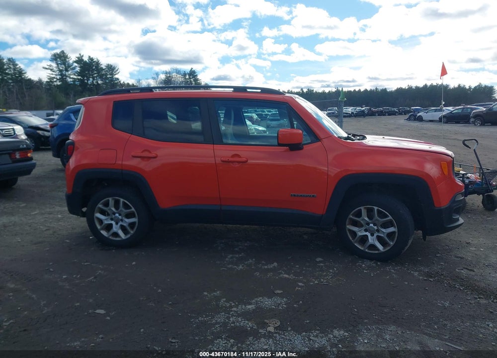 2015 JEEP RENEGADE LATITUDE VIN: ZACCJBBT3FPB47297