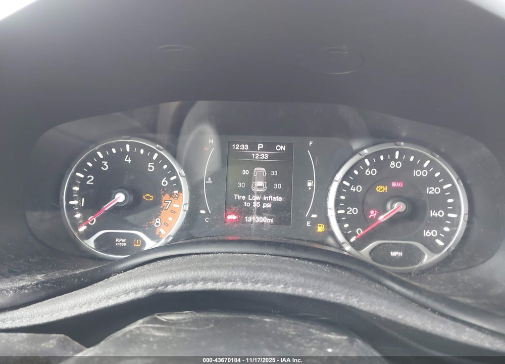 2015 JEEP RENEGADE LATITUDE VIN: ZACCJBBT3FPB47297