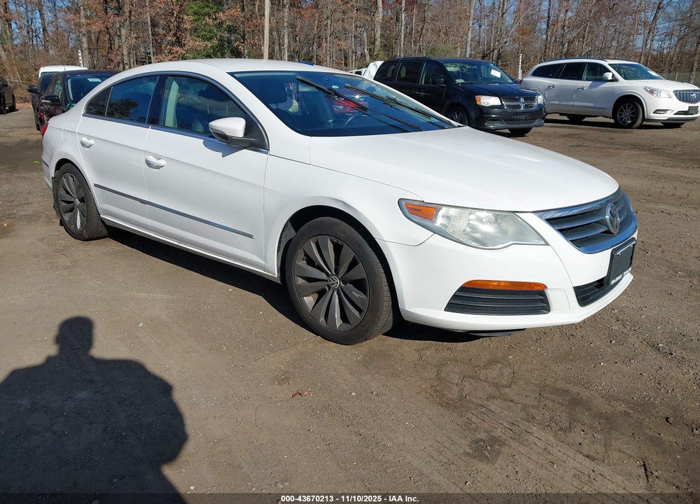 2012 VOLKSWAGEN CC SPORT VIN: WVWMP7AN4CE512674
