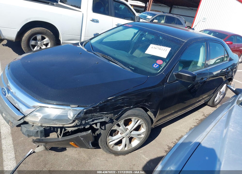 2012 FORD FUSION SE VIN: 3FAHP0HG2CR232139