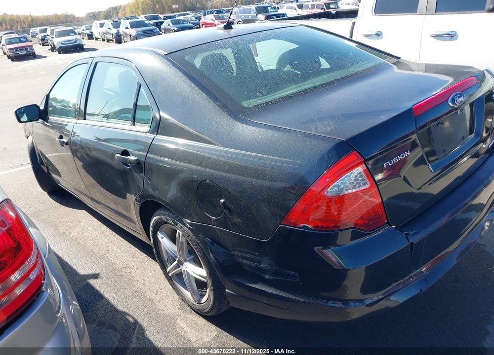 2012 FORD FUSION SE VIN: 3FAHP0HG2CR232139