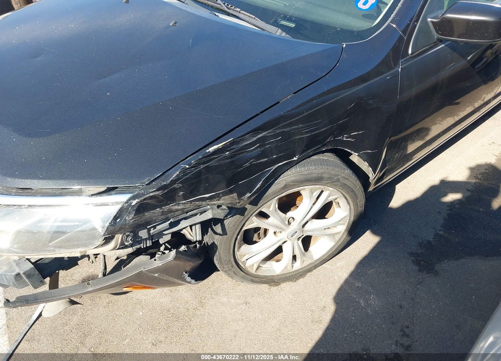 2012 FORD FUSION SE VIN: 3FAHP0HG2CR232139